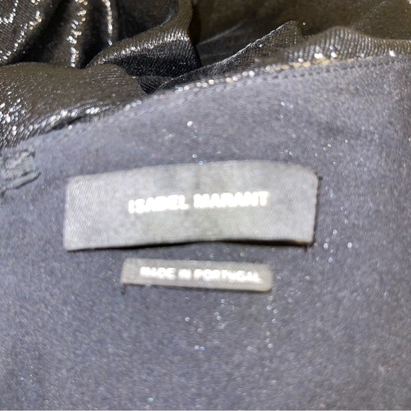 Isabel Marat Women Black One Shoulder Dress Size S/Eu 38 - Picture 13 of 15